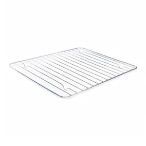 Chrome-plated steel wire cooling and roasting rack isolated on white background KL-KA-BBQ-007