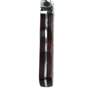 Full Tang Hunting Knife - Top View | KaiLionCrafts Full tang hunting knife showing handle spine thickness isolated on white background, SKU: KL-OD-HC-007.